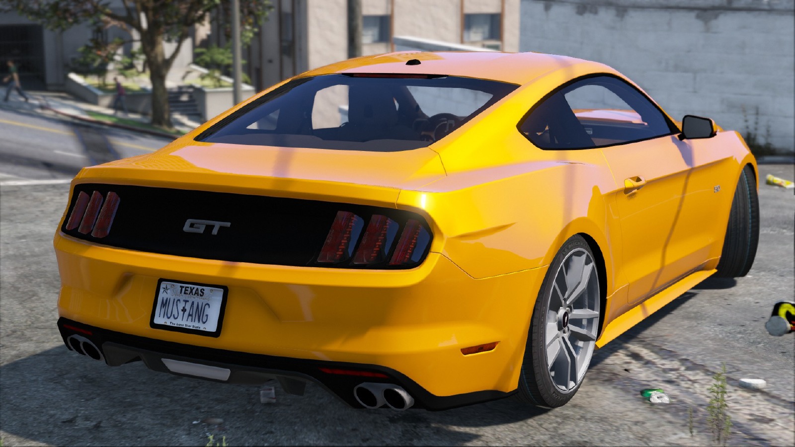 Gta 5 ford mustang replace фото 5