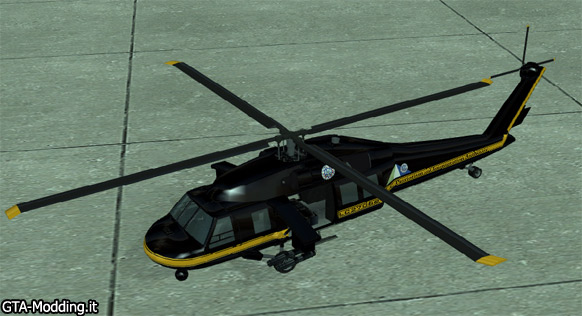 GTA IV Police Helicopter para GTA San Andreas