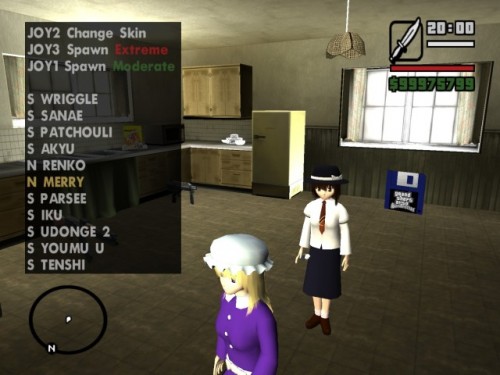 activate cleo menu in gta sa